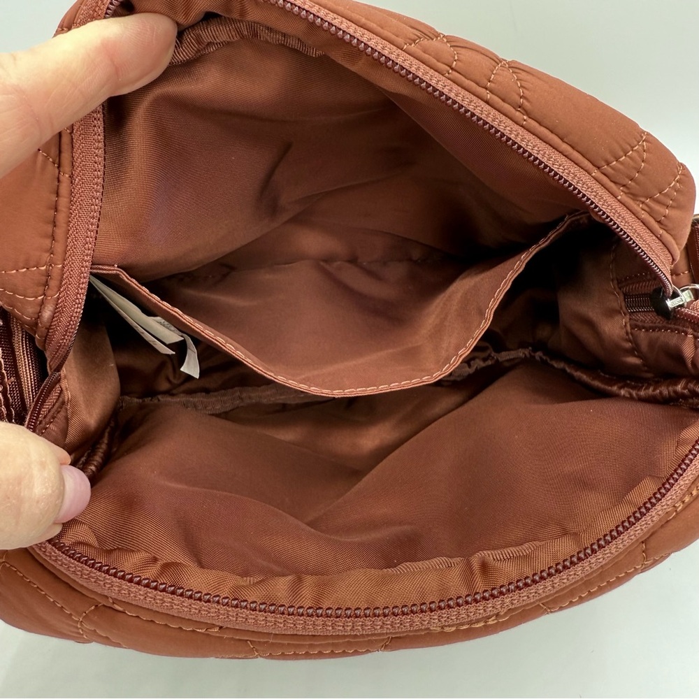 Lululemon Quilted Embrace 4L Crossbody Bag Purse Ancient Copper - Picture 12 of 16